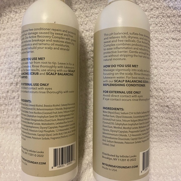 Sunday || Sunday Shampoo & Conditioner - Picture 2 of 3